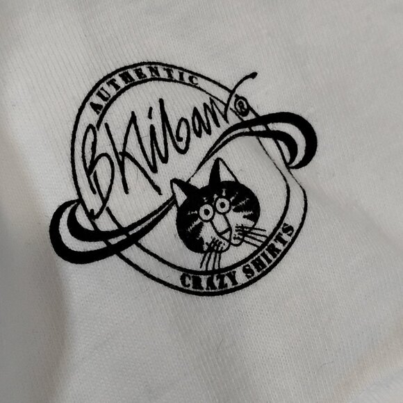 Crazy Shirts Hawaii Kliban Cat Hula Kauai T-Shirt - Picture 4 of 8